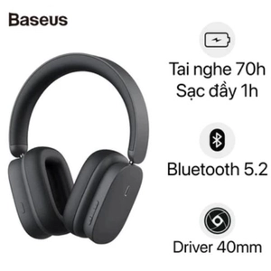 Tai nghe chụp tai Bluetooth Baseus Bowie H1